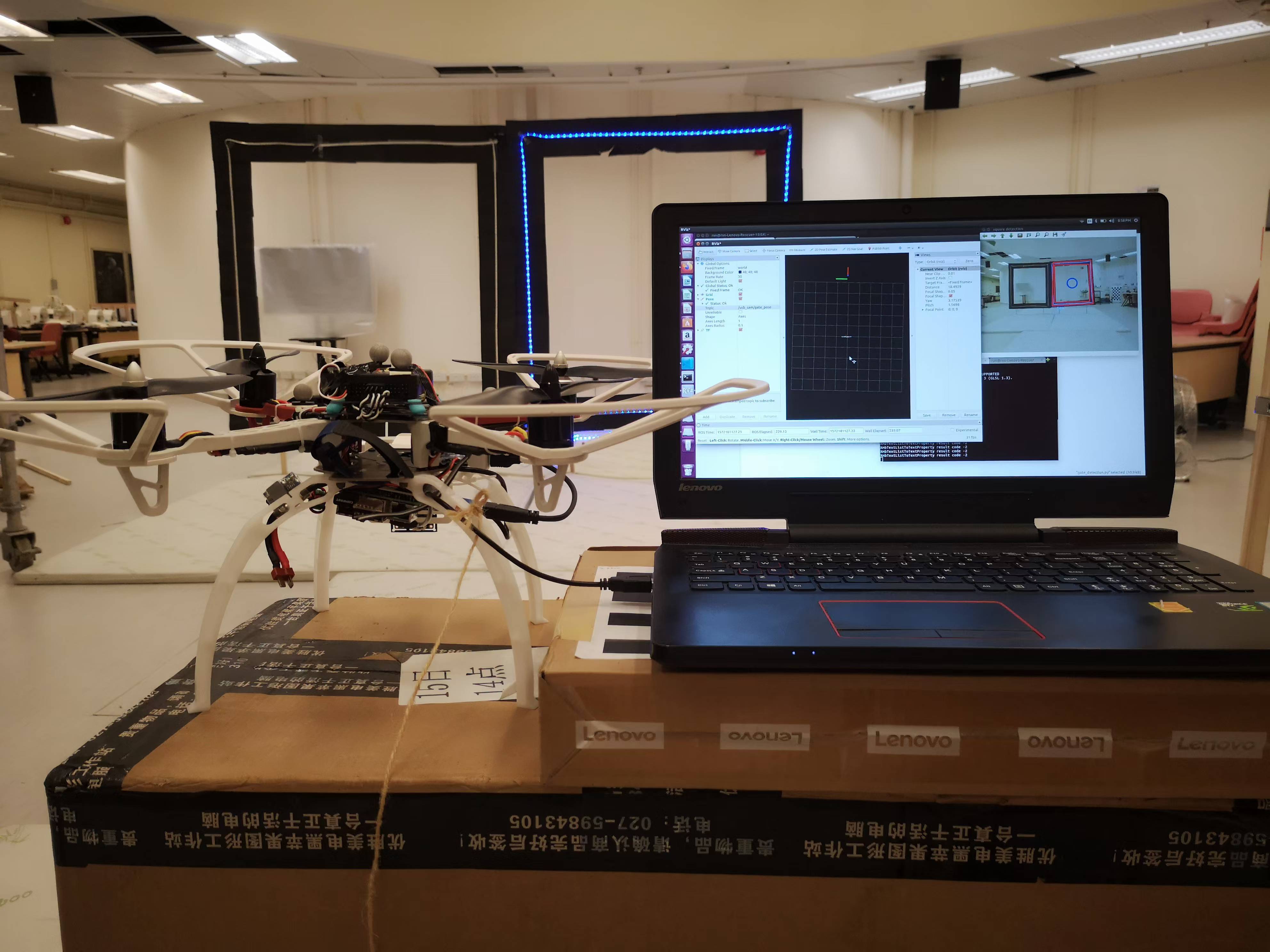 UAV visual localization